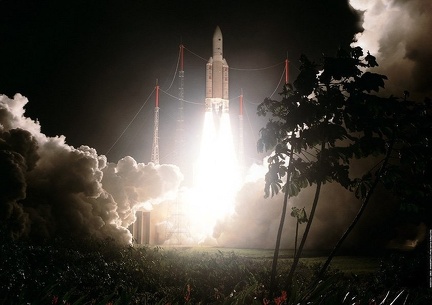 Ariane 5 V145 mit Envisat an Bord hat abgehoben