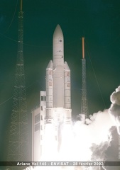 Ariane 5 V145 startet mit Envisat
