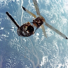 Skylab während der Mission Skylab 3
