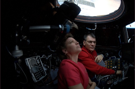 Steuerung vom SSRMS aus Cupola