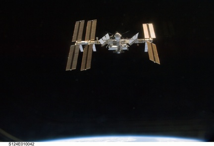 ISS von STS 124 2
