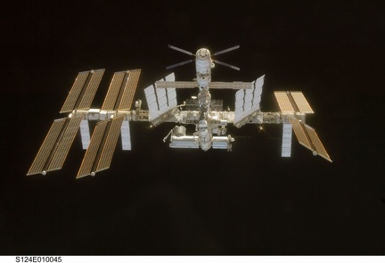 ISS von STS 124 3