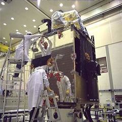 Artemis ist im Juli 1988 im ESTEC eingetroffen