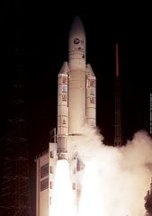 Start Ariane 5 V142 mit Artemis an Bord