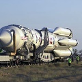 Proton mit Swesda unterwegs zur Startrampe - Baikonur 8. Juli 2000