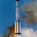 Start des ersten ISS-Moduls Sarja am 20. November 1998 auf einer Proton-Rakete