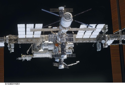 ISS am 7. März 2011