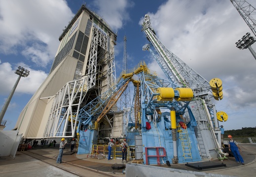 erste simulierte Sojus-Startkampag­ne in Kourou