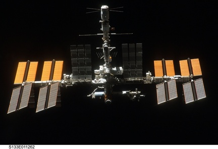 ISS am 7. März 2011