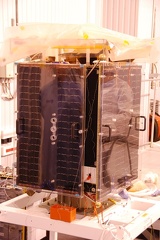 Proba 2 mit montieren Solarpanelen