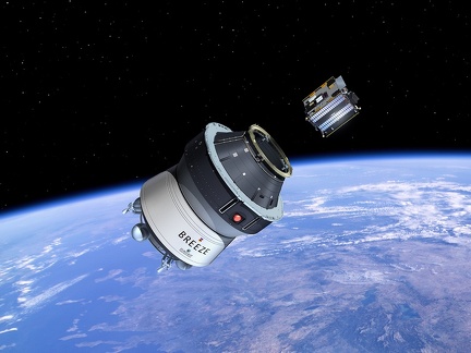 Proba 2 wird von der Raketenoberstufe ausgesetzt