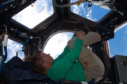 STS135SandyMagnusCupolanasa