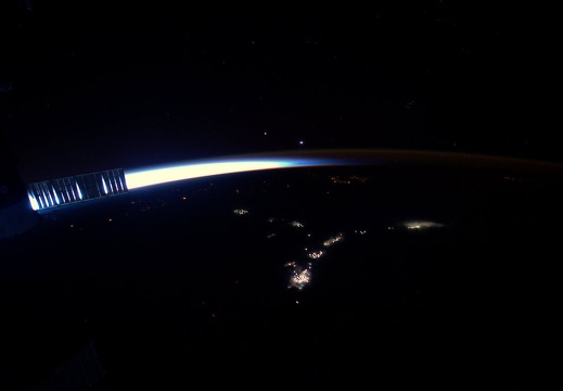 Jupiter und Venus über den Falkland Inseln
