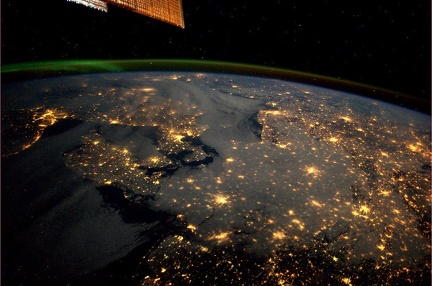 Nord-Deutschland, Dänemark bei Nacht