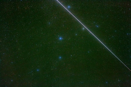 ISS meets Cassiopeia
