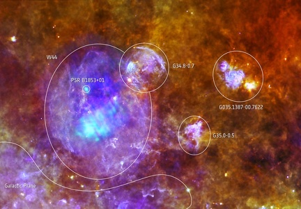 Supernova-Überrest W44