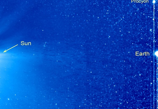 Von der Sonne bis zu Erde: Ein Bild von STEREO am 21. Dezember 2012