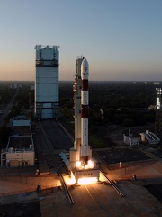 Start der PSLV-C20 mit SARAL am 25. Februar 2013