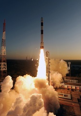 Start der PSLV-C20 mit SARAL am 25. Februar 2013