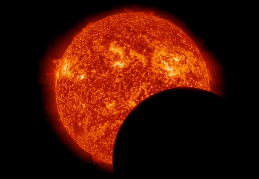 Mondtransit am 11. M&#228;rz 2013, gesehen von SDO