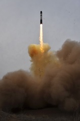 Start von Cryosat 2 auf der Dnepr D-14 am 8. April 2010