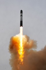 Start von Cryosat 2 auf der Dnepr D-14 am 8. April 2010