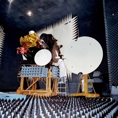 Artemis in der Testkammer CPTR des ESTEC
