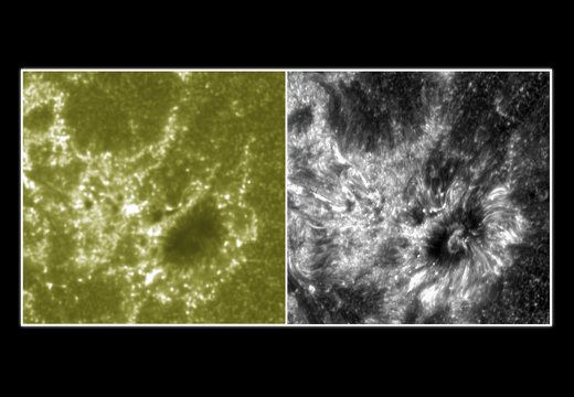 IRIS erster Blick in die Atmosph&#228;re der Sonne