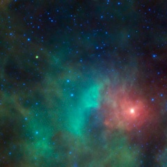 Asteroid 1998 KN3 beim Orion - Nebel