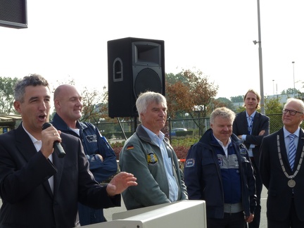 Direktor ESTEC, Astronauten, Bürgermeister Noordwijk