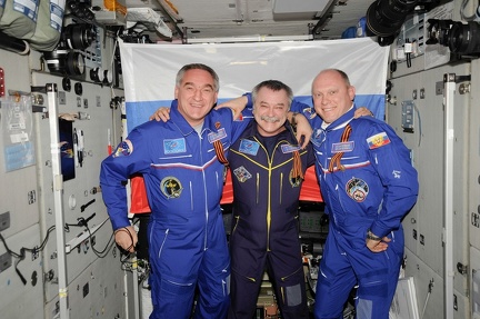 Russische Raumfahrer in der ISS