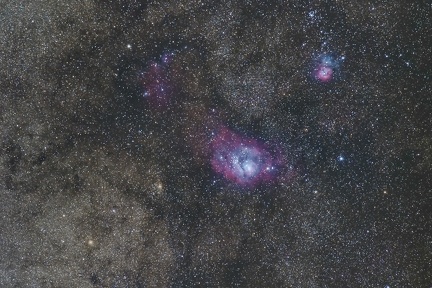 Lagunennebel &amp; Trifidnebel 