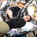 Samantha Christoforetti in Cupola