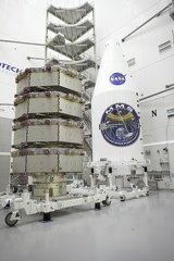 Fairing von Magnetospheric Multiscale (MMS) im Astrotech