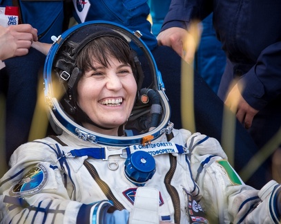 Sojus TMA-15M Landung Samantha Cristoforetti