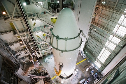 HTV-5 Montage auf H-IIB Träger