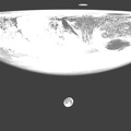 Der Mond vom Satelliten MSG-4 (Meteosat-11) gesehen 