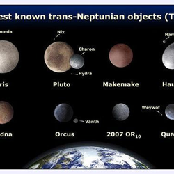 Transneptun­ische Objekte (TNOs) 