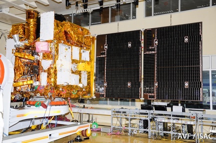 astrosatwithsolararraysdeployedisro