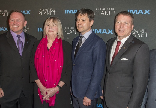 Raumfahrer bei IMAX Premiere