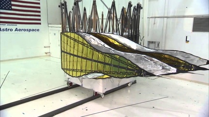 zusammengeraffter Prototyp Starshade