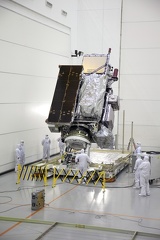 Anlieferung GOES-R (GOES-16) im AstroTech