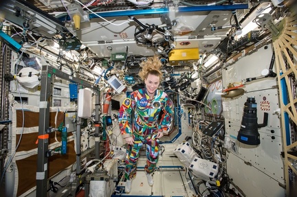 Krebsforscherin Kata Rubins in der ISS