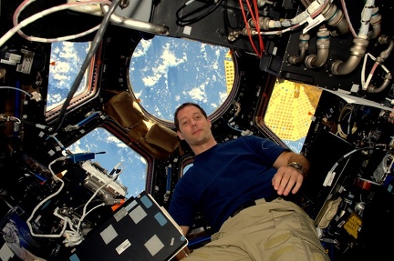 Thomas Pesquet in der ISS