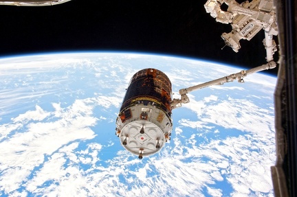 HTV-6 Kounotori - Ankunft