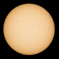 ISS - Sichbarkeit vor der Sonne