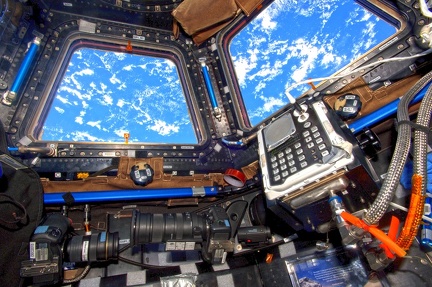 Fotoausrüstung auf der ISS