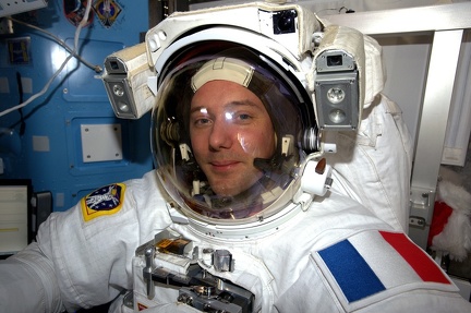 Thomas Pesquet im EMU