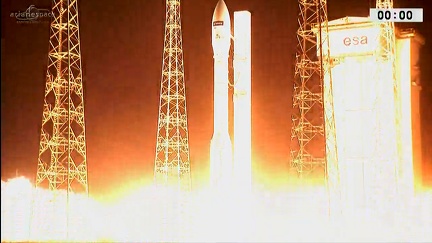 Vega VV09 mit Sentinel 2B - Start