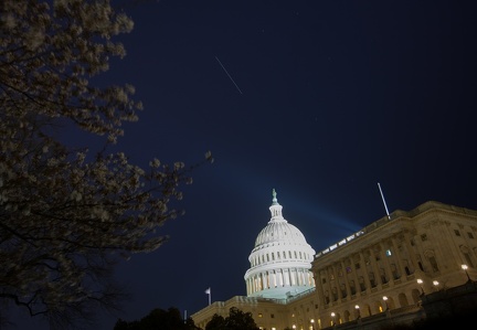 ISS über dem Capitol